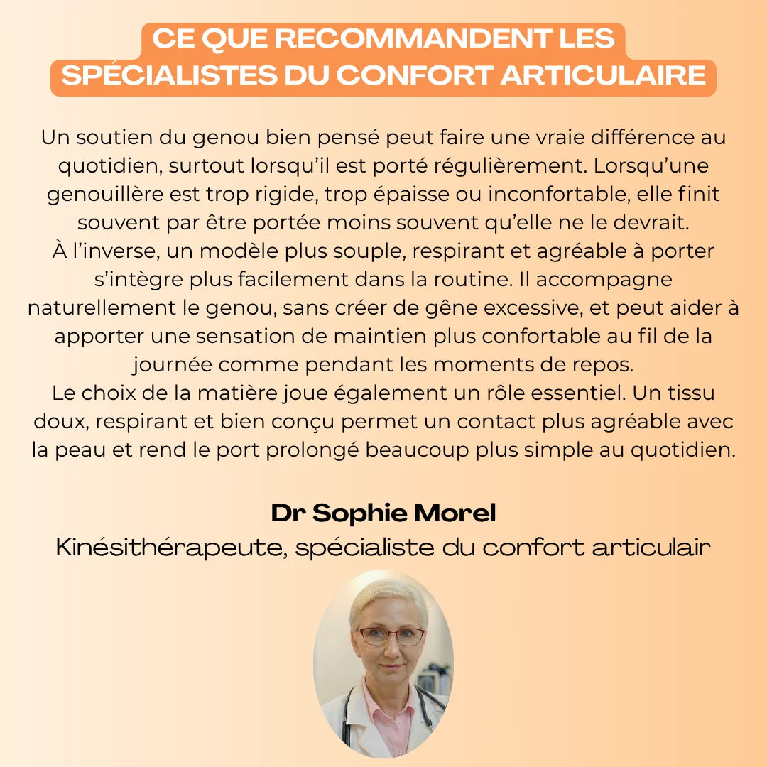 GenouSoutien – Genouillère en bambou pour un soulagement au quotidien