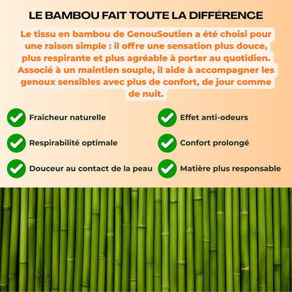 GenouSoutien – Genouillère en bambou pour un soulagement au quotidien