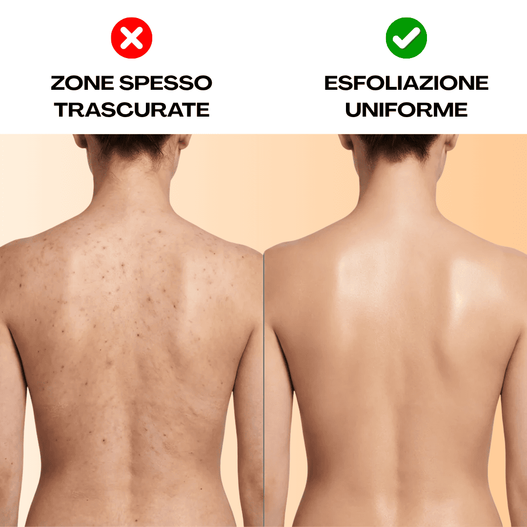 Vera Original 3-in-1 – Asciugamano da doccia esfoliante antibatterico