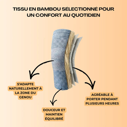GenouSoutien – Genouillère en bambou pour un soulagement au quotidien