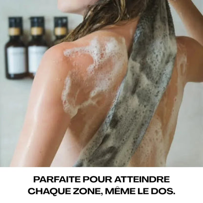 Vera Original 3-en-1 – Serviette de douche exfoliante antibactérienne